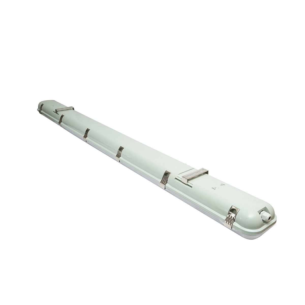 LED világítótest fluoreszkáló csőhöz, 2x58W, 220V, 1560x130x90 mm, IP65, Breckner Germany