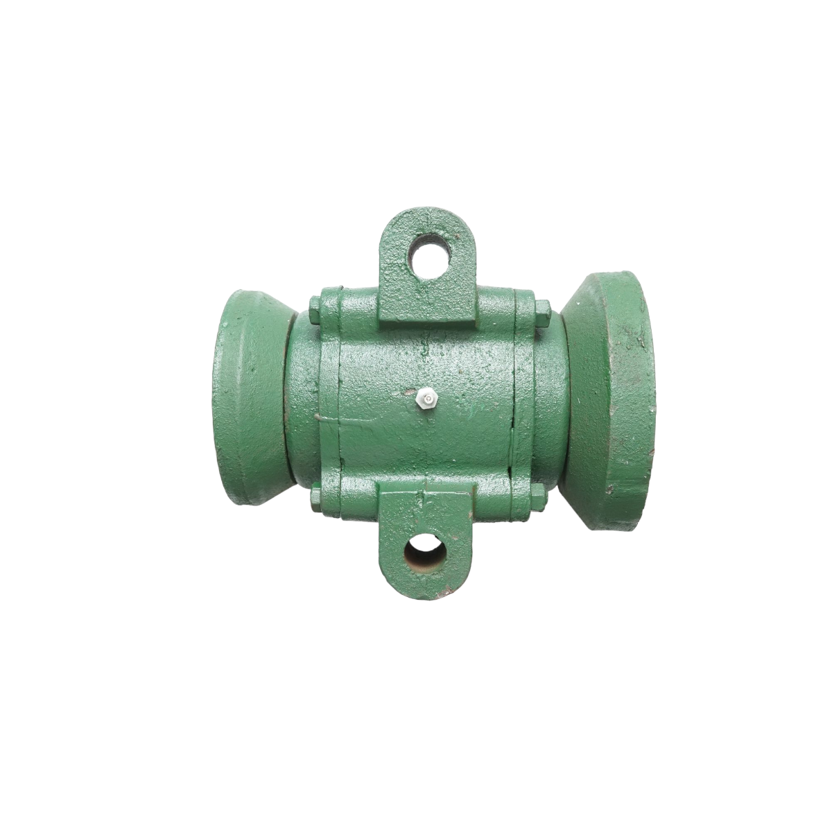 Csapágyház 32015 csapágyakkal és félporvédőkkel – 40 mm négyzet tengelyhez – furattávolság 155 mm