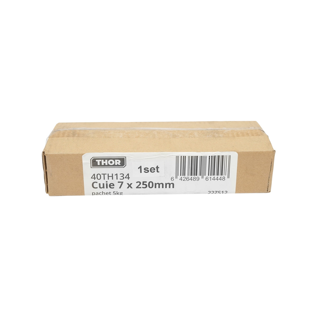 Építőipari szegek 7x250 mm, 5 kg csomag