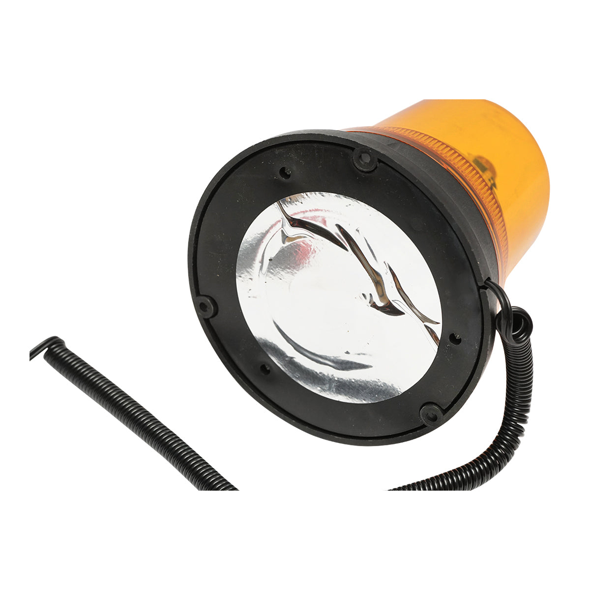 LED villogó, mágneses talppal, szivargyújtós csatlakozóval, 12V