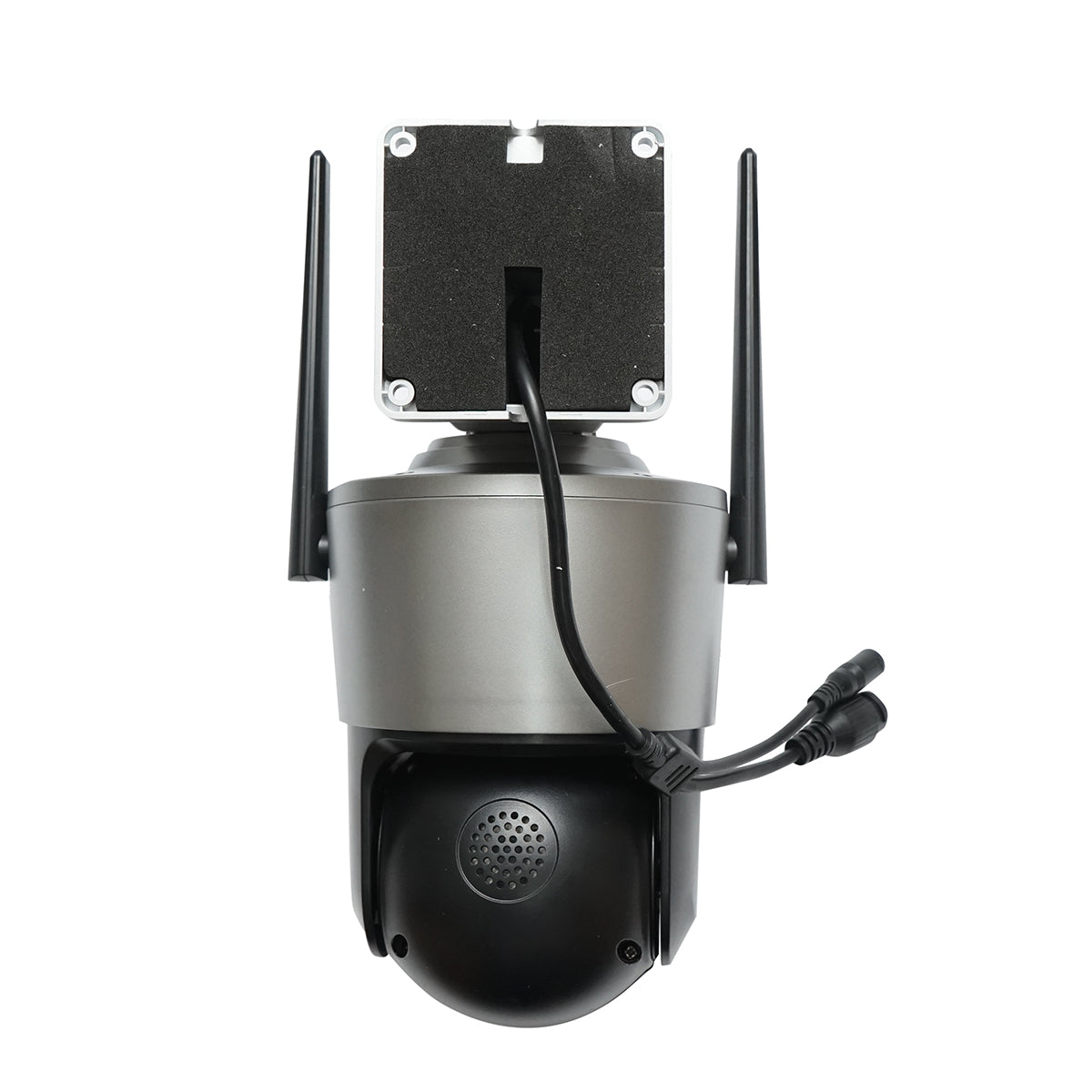 Felügyeleti kamera, 4 lencsével, 3 db 12 MP objektív, dupla CPU vezérlés, P2P WIFI 2.4G, PTZ, mozgásérzékelő, éjjellátás, AI emberi jelenlét felismerés, iCSee alkalmazás