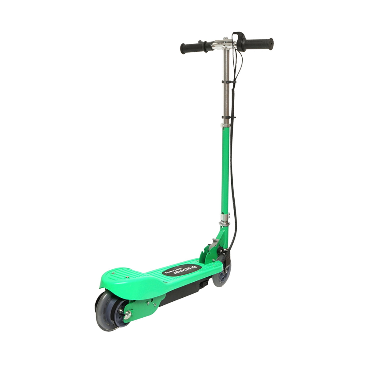 Elektromos roller gyerekeknek, zöld, 120W, 24V, 4.5Ah, max. teherbírás 65 kg, max. sebesség 12 km/h, Breckner Germany