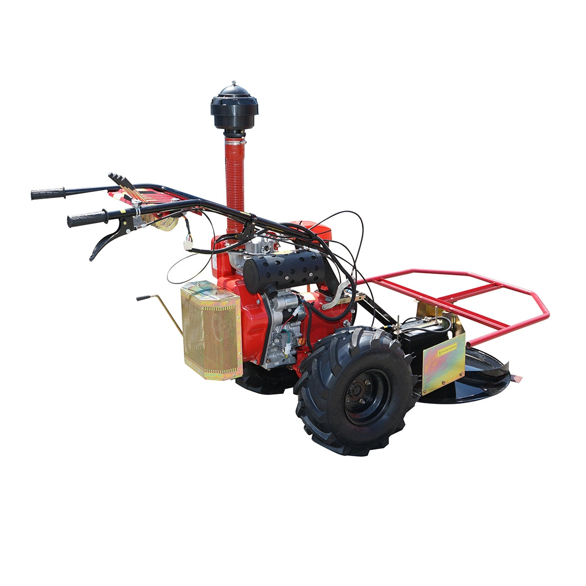 ROTÁCIÓS FŰNYÍRÓ 950MM DÍZELMOTORRAL ÉS ELEKTROMOS INDÍTÁSSAL 1850X880X860MM THOR
