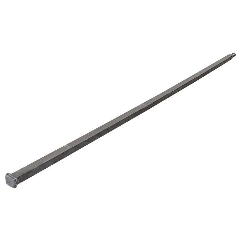 Négyzetes tárcsatengely lengyel fűkaszához 40x40 mm, hossz 2500 mm, M36 menettel, C+F kivitelben