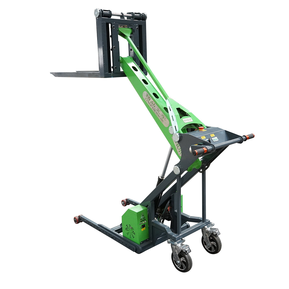 ELEKTROMOS RAKLAP EMELŐ 24V 24V MAXIMÁLIS TERHELÉS 650 KG, EMELÉSI MAGASSÁG 1500MM, 950 MM VILLÁVAL THOR