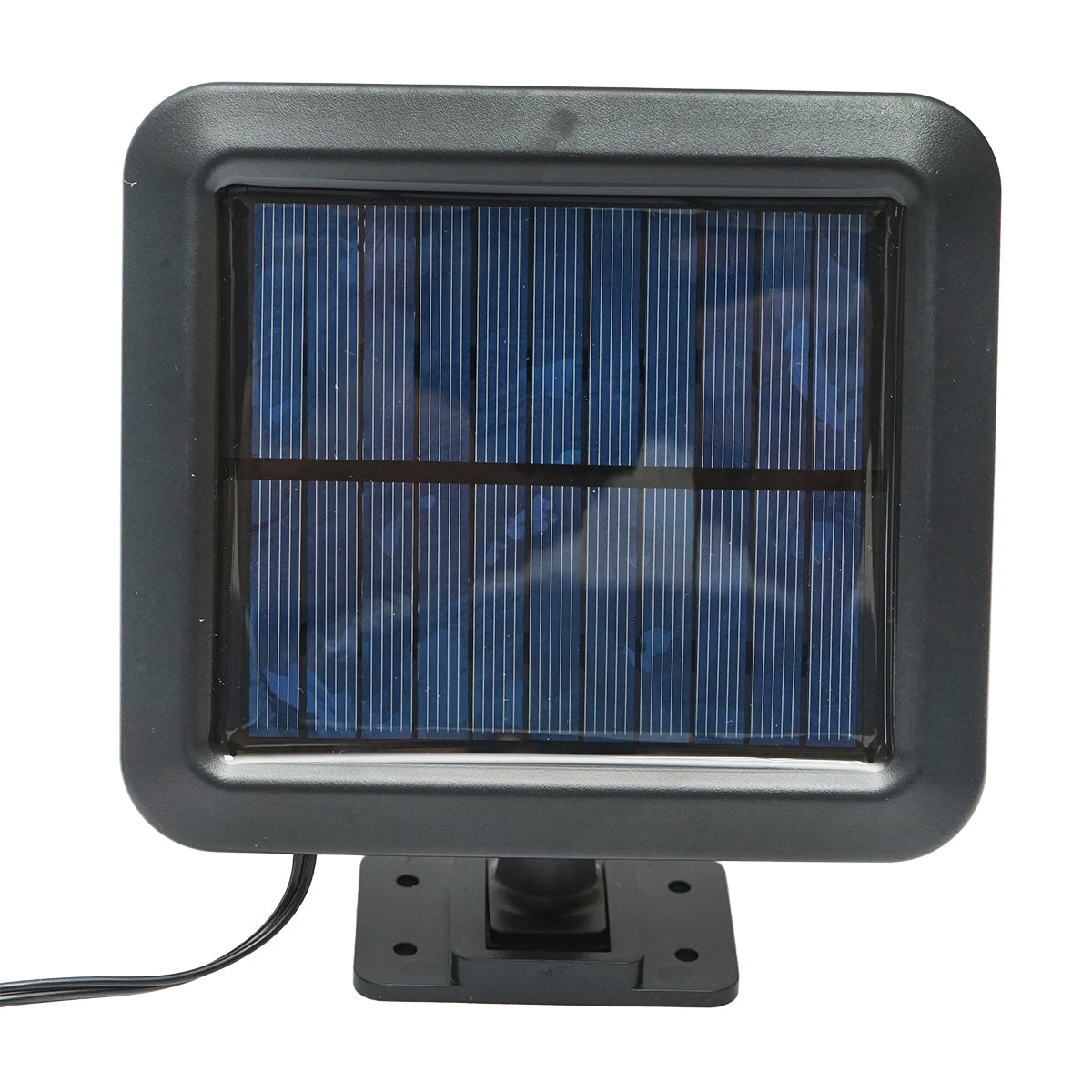 Napelemes LED lámpa 250 lm, 1W / 5.5V napelemmel, 3.7V / 1.5 Ah akkumulátorral, távirányítóval, 5 m kábellel és mozgásérzékelővel, IP44, Breckner Germany