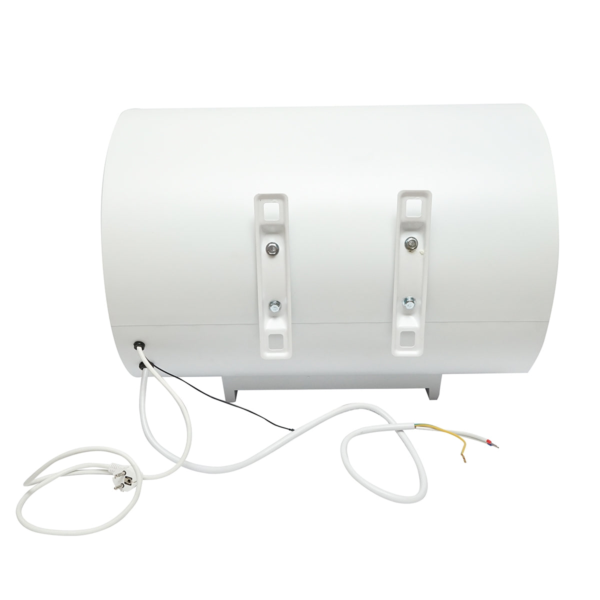 Elektromos vízmelegítő AC/DC, napelemes/220V, 60L, 2000W, 470x685mm, vízszintes beépítéssel és távirányítóval Breckner Germany