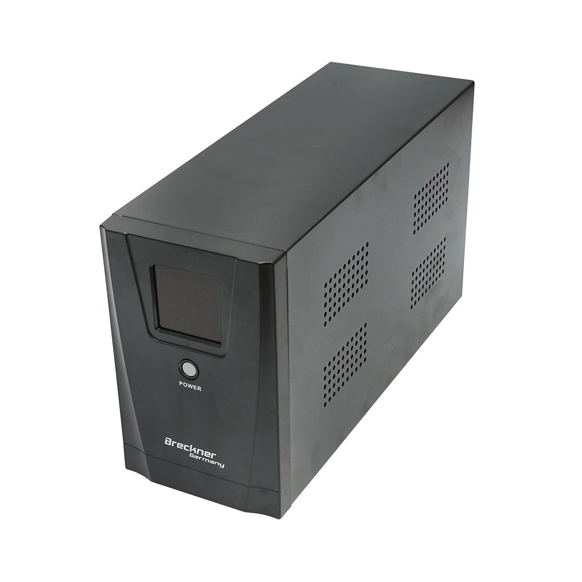 UPS 2000VA/1200W 2x9Ah akkumulátorokkal és 2 shuko aljzattal, LCD, USB, AVR Breckner Germany