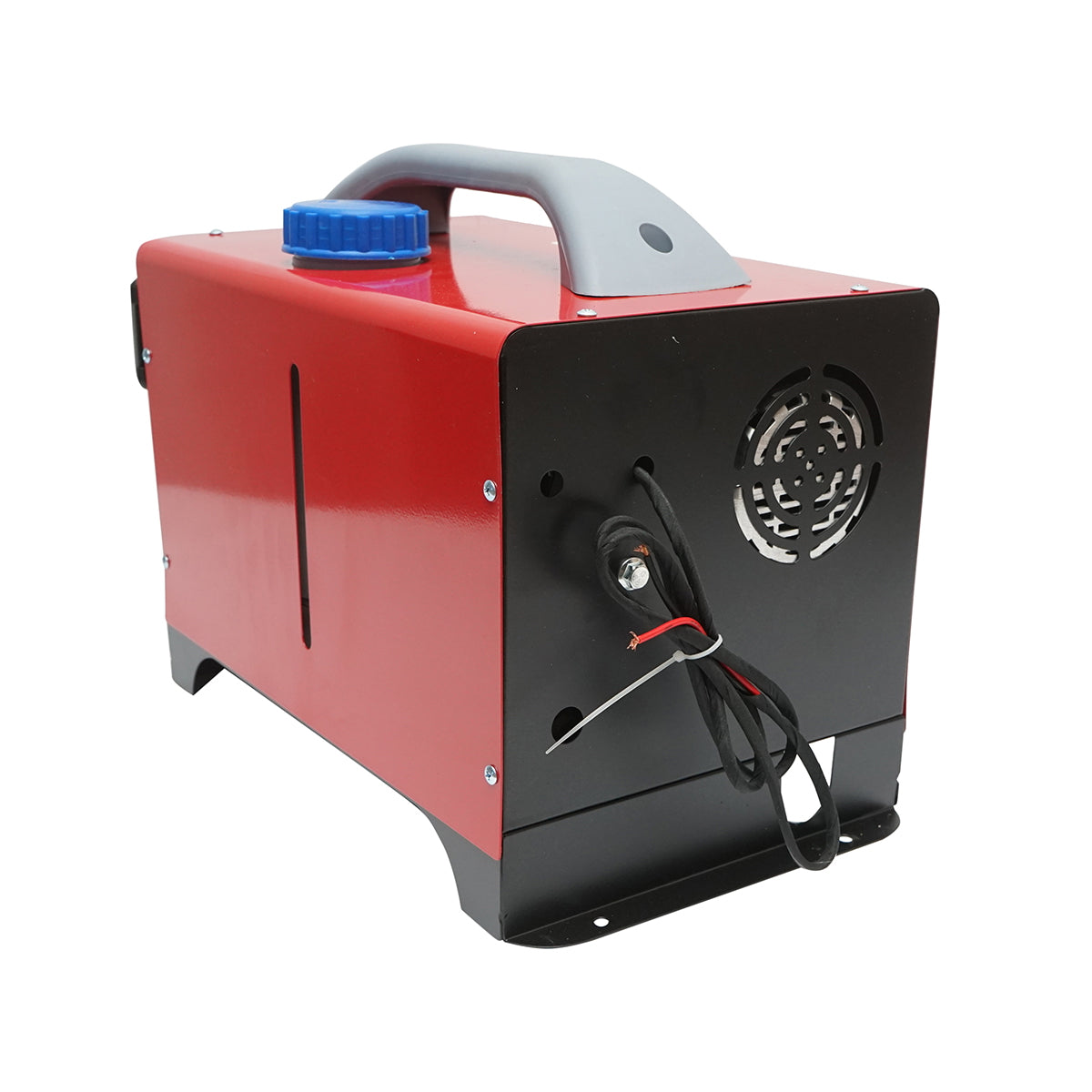 Sirocou, hordozható állóhelyzeti fűtés 12–24V, 5KW, LCD kijelzővel, távirányítóval és Kyocera izzítógyertyával, Breckner Germany, 0,14 - 0,35 L / h