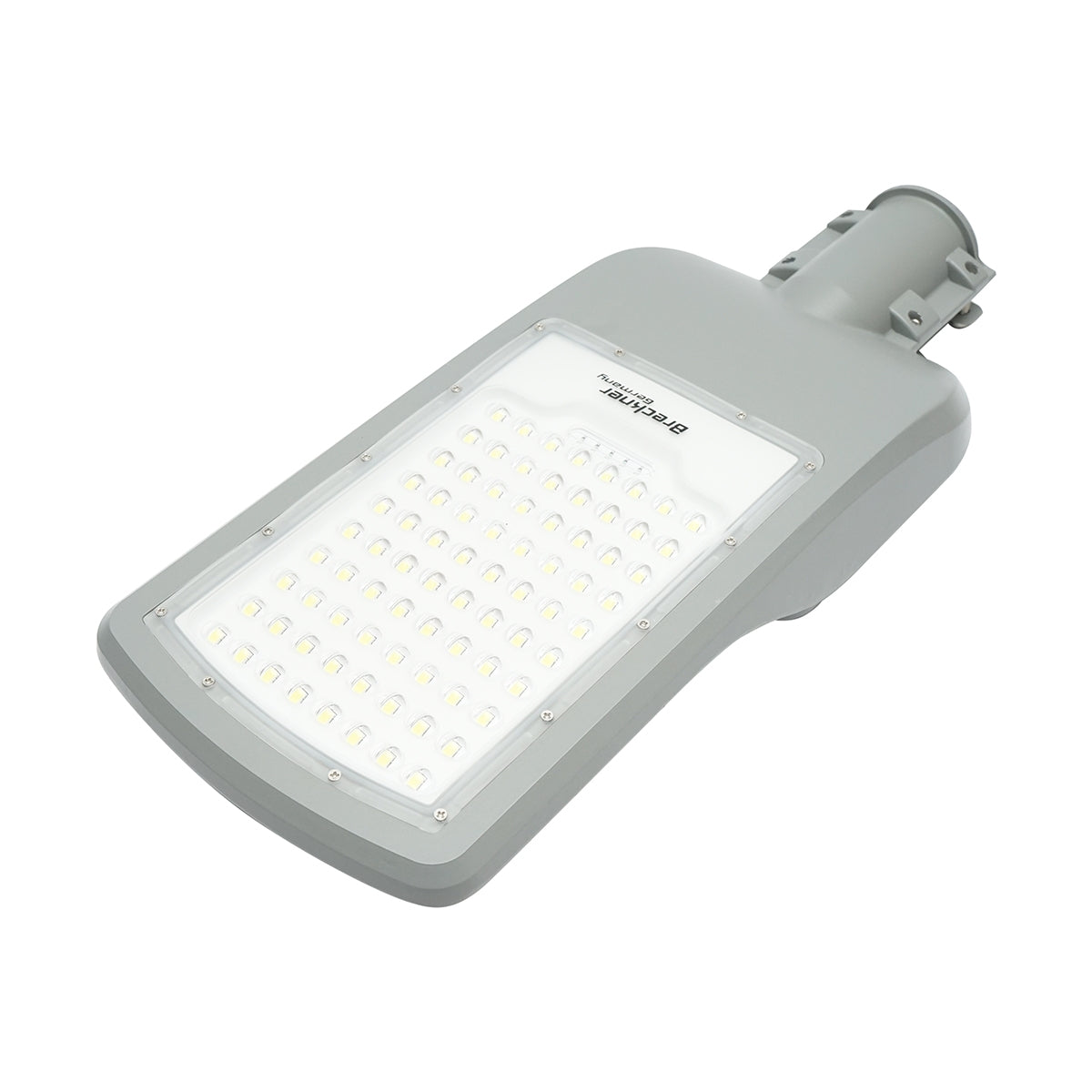 LED-es közvilágítási lámpa 200W, IP65, 6500K, napelemmel és 36Ah akkumulátorral, pólusbilinccsel Breckner Germany