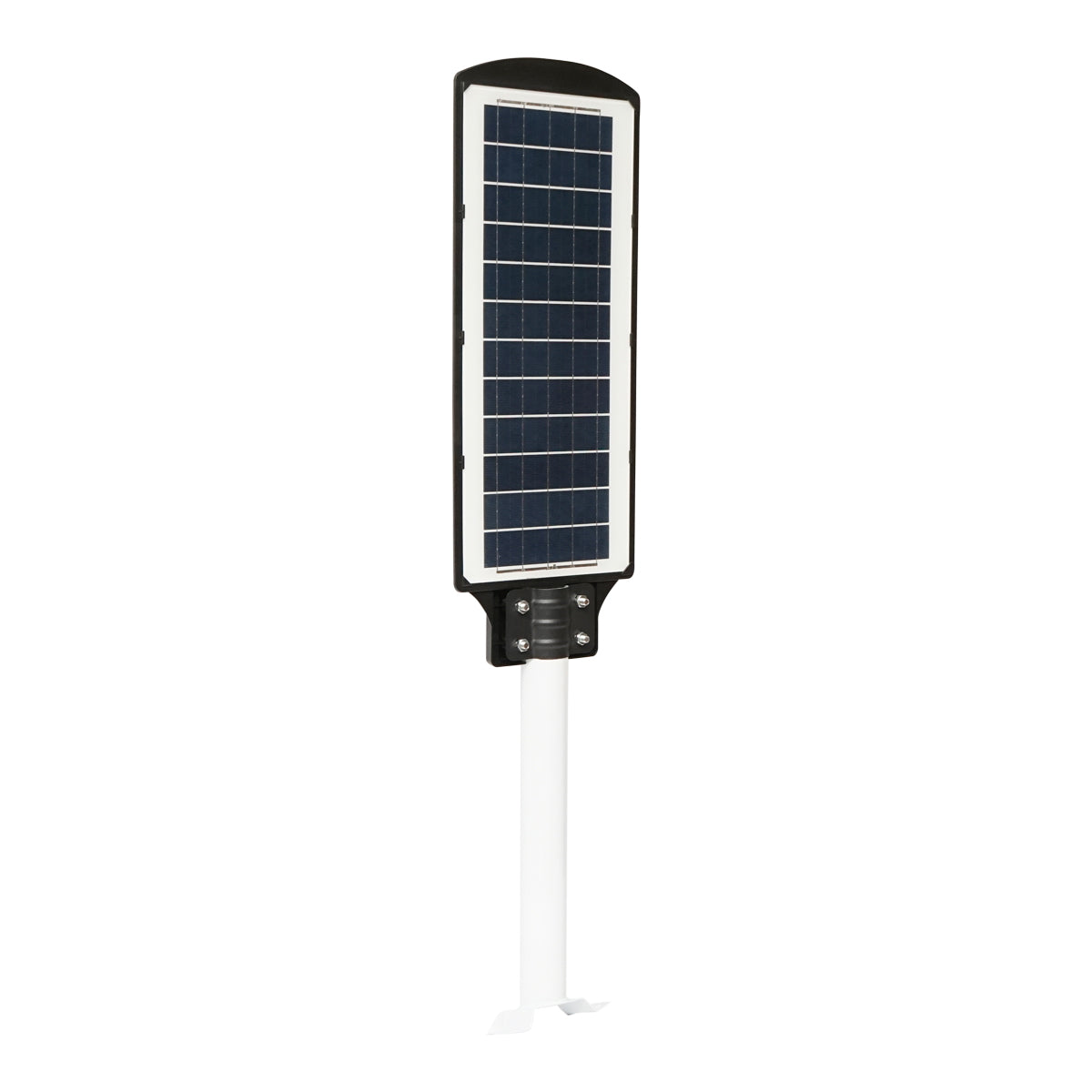 Napelemes LED utcai világítótest 150W, 6500K, IP65, napelemmel, mozgásérzékelővel és oszlopra szereléssel, Breckner Germany