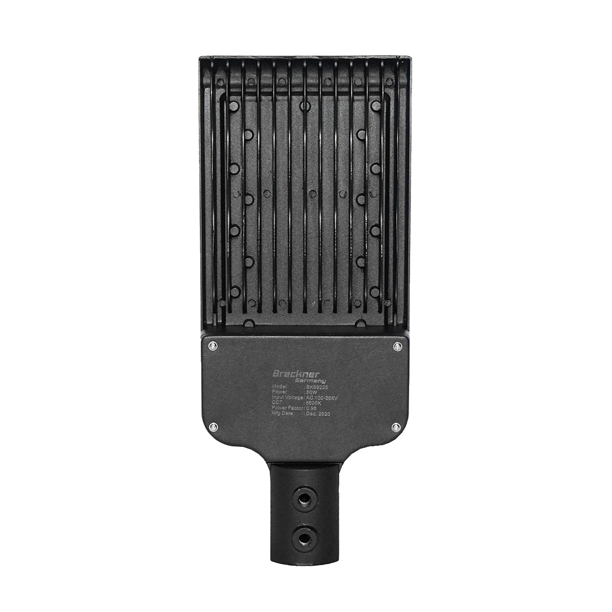 LED utcai világítótest 50W, 220V, IP65, 6500K, oszlopra szerelhető, Breckner Germany