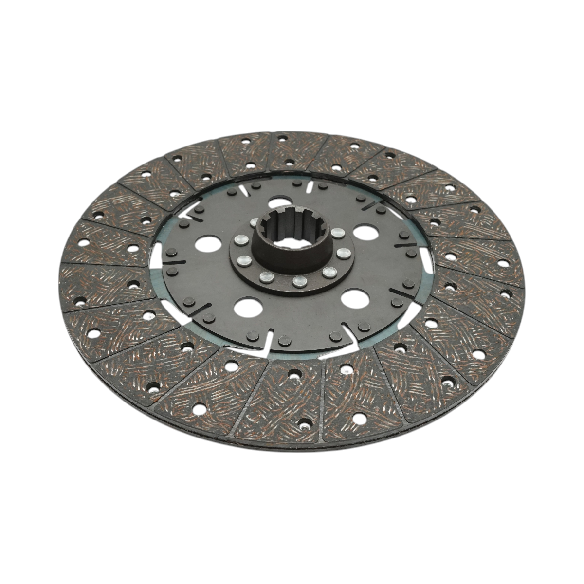 Kuplungtárcsa New Holland, Ford gépekhez, Ø330 mm, Z=10, OEM kód: E3NN7550DA, 333008710, 1864600304, 333003210, 82011594, 83937184, 87554548, FNN7550A, 81826679, 81864816, 82004599, 82011593, 83919100, 83983642