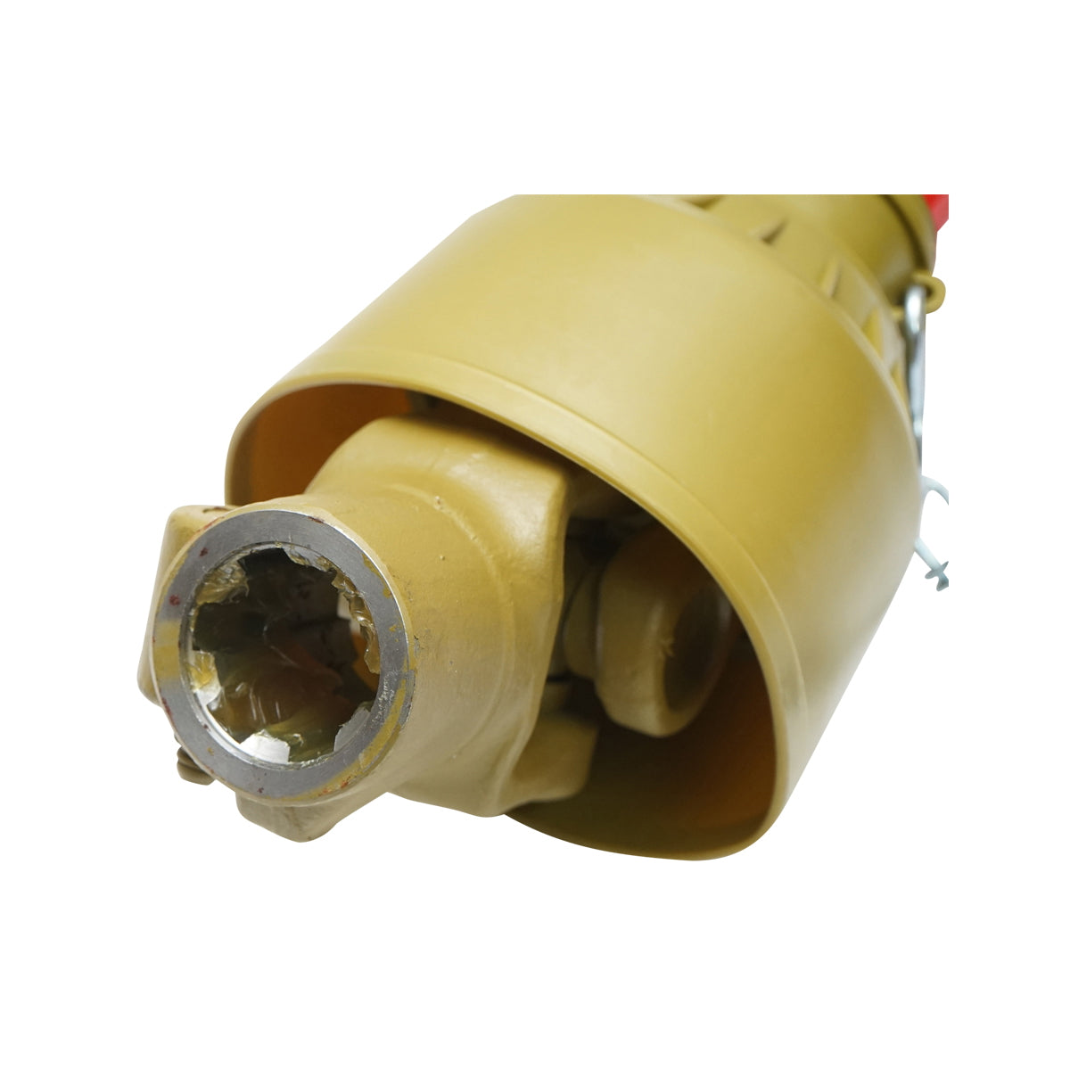 Kardántengely 650 mm, T2, kereszt 24x62 mm, háromszög alakú csővel, 1 3/8" Z=6