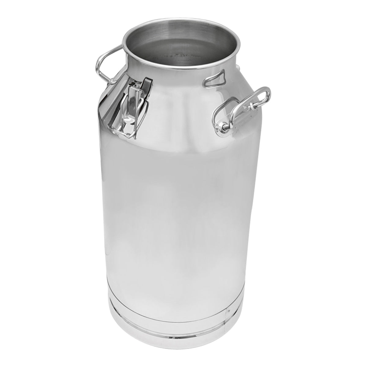 Rozsdamentes acél tejtartály fedéllel, 50 L, tehénfejő géphez, Breckner Germany