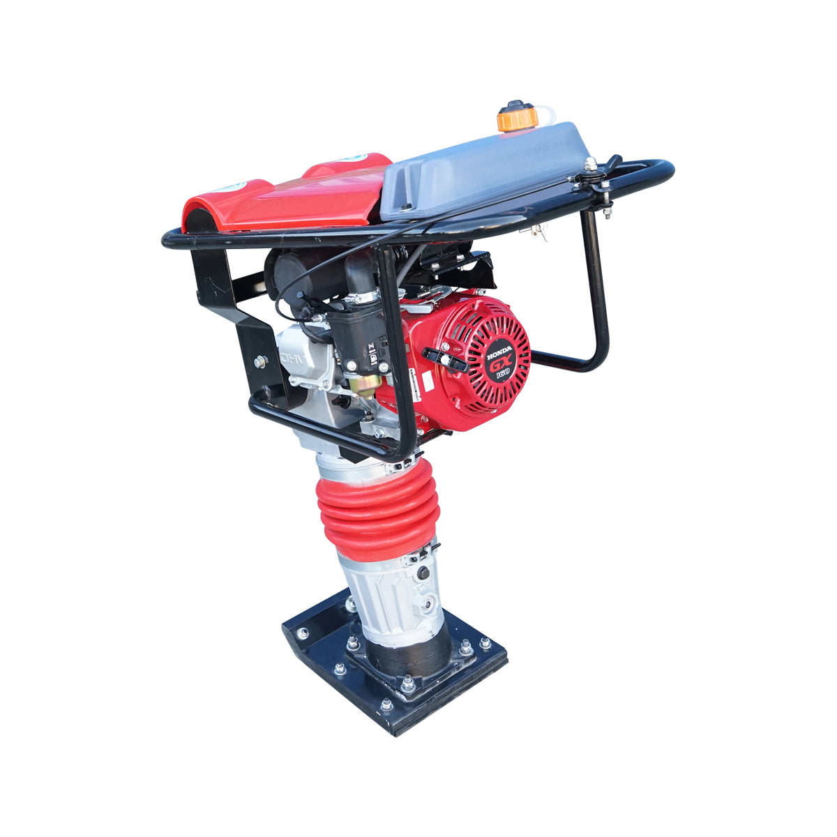 Döngölő HCR80, 280×300 mm munkafelülettel, 7 LE-s Honda benzines motorral, 55 Nm nyomaték, 85 kg, Thor