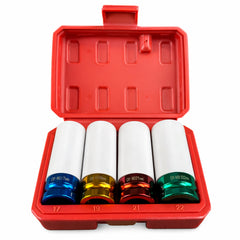 4 db dugókulcs készlet könnyűfém keréktárcsákhoz 1/2 17-22mm GEBO TOOLS