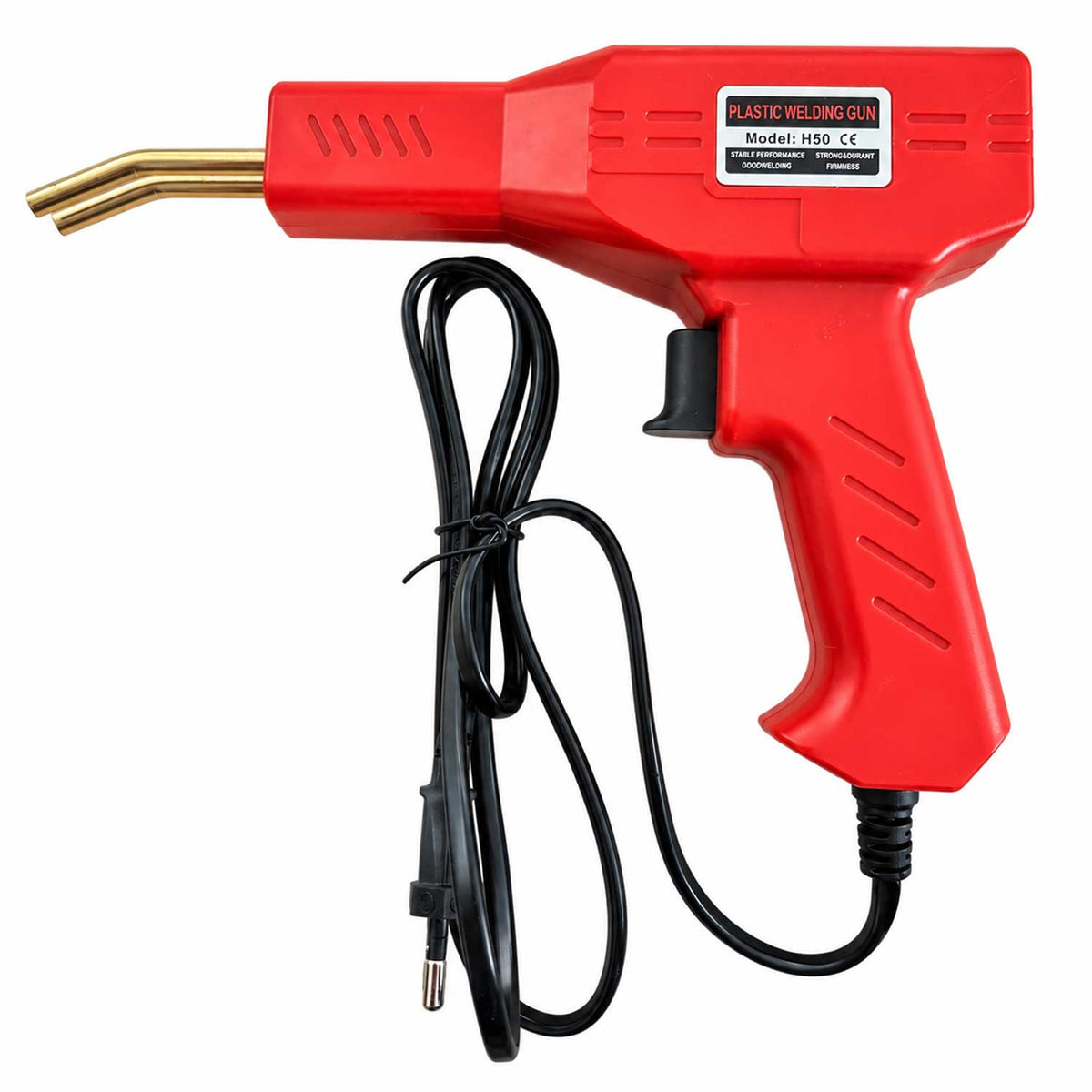 Műanyag hegesztő pisztoly 50 W 200 db kapoccsal GEBO TOOLS