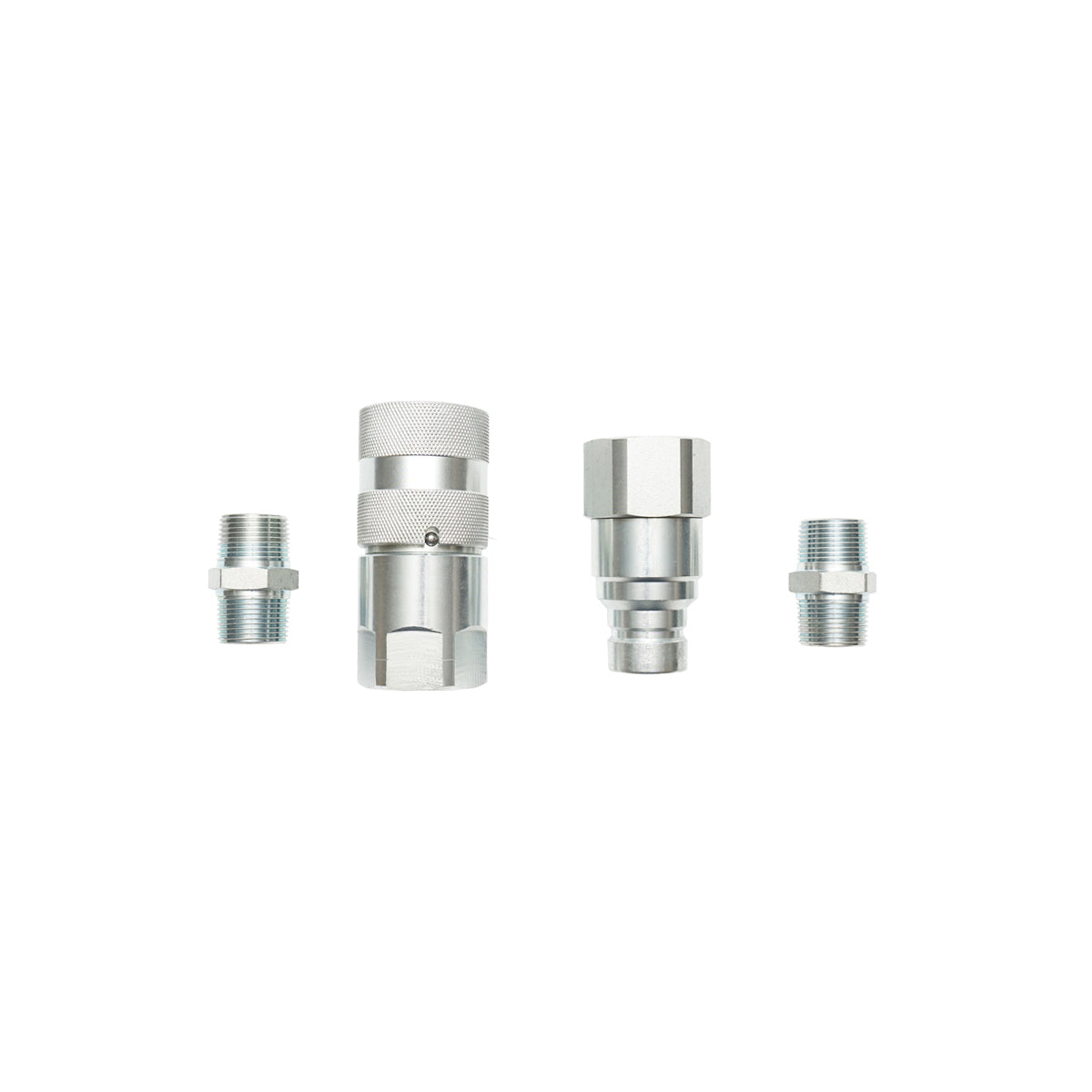 Gyorscsatlakozó készlet 3/4" (anya + apa) egyenes adapterrel