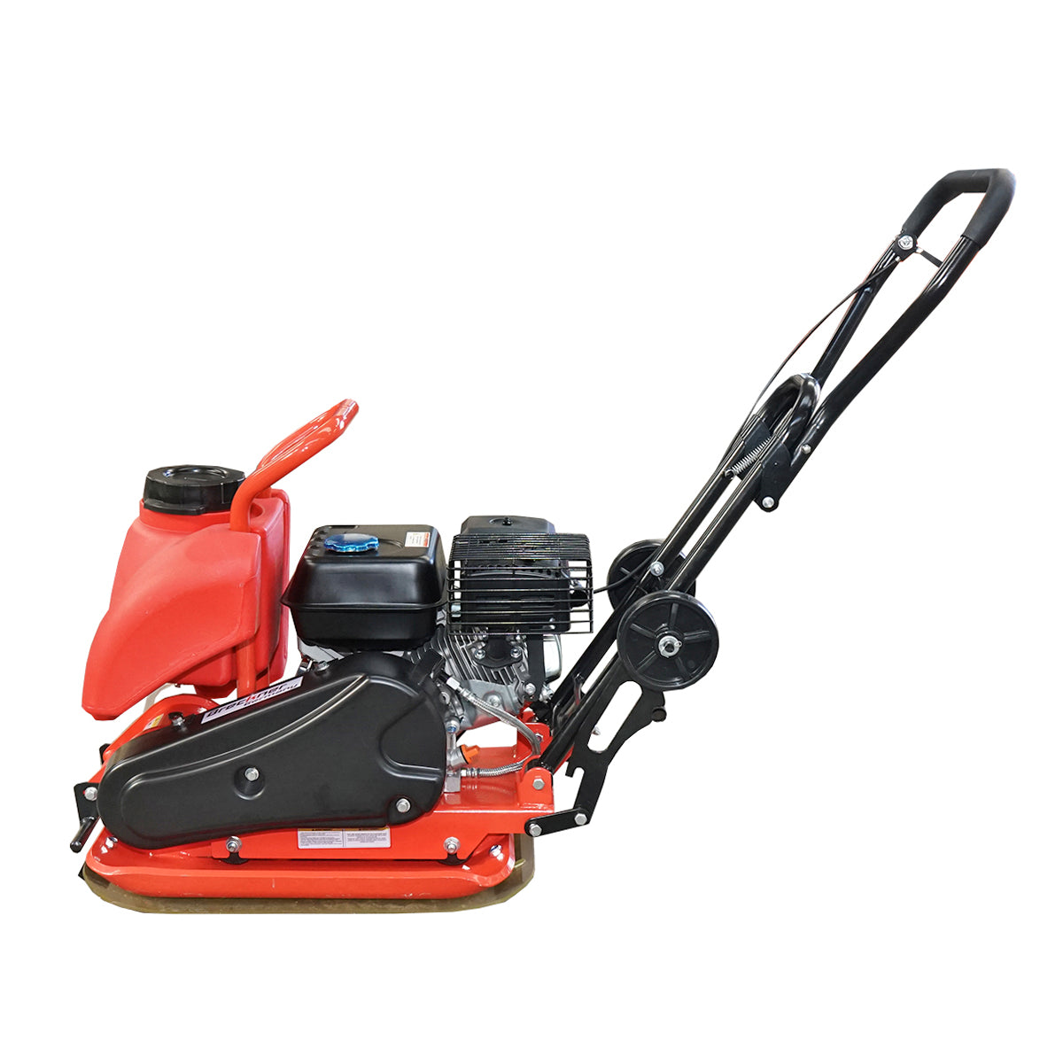 Lapvibrátor C90-B, 540×420 mm munkafelülettel, Euro 5 szabványú motorral, 196 cm³ / 6,5 LE, 5500 ford./perc, 80 kg, víztartállyal, Breckner Germany