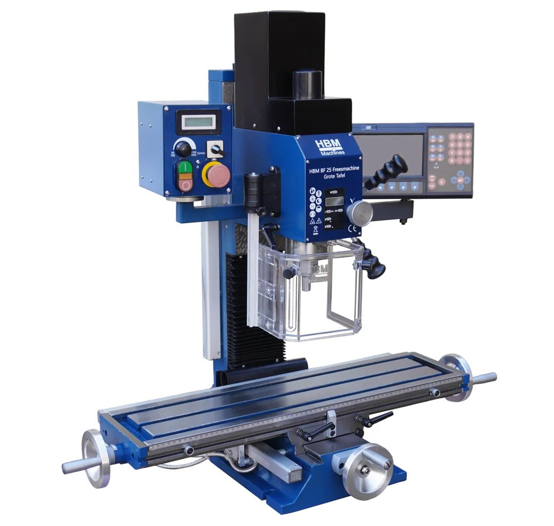 DIGITÁLIS KIJELZŐS FÚRÓ ÉS FELSŐMARÓ GÉP BF 25 750 W 230 V