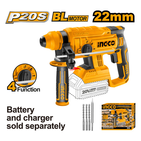 IPARI VÉSŐGÉP KEFE NÉLKÜLI MOTORRAL 20 V