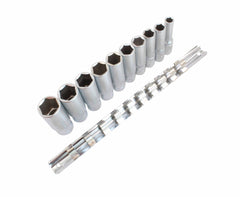 HATSZÖGŰ DUGÓKULCS KÉSZLET 8 - 19 MM 3/8