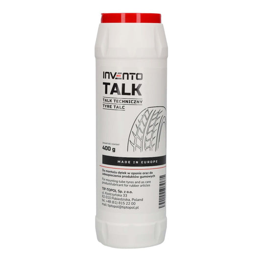 TALKUMPOR GUMIABRONCSOKHOZ 400 G INVENTO