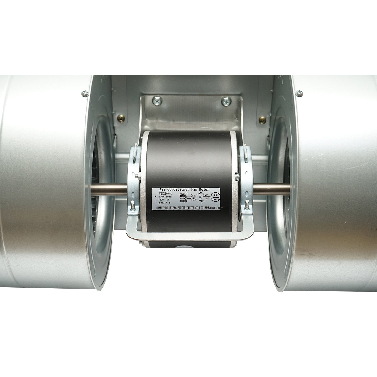 Ventilátoros konvektor (Fan Coil) 3.5/5.2 kW, csatornázható FP-68 típus, mennyezeti, 2 csöves rendszer