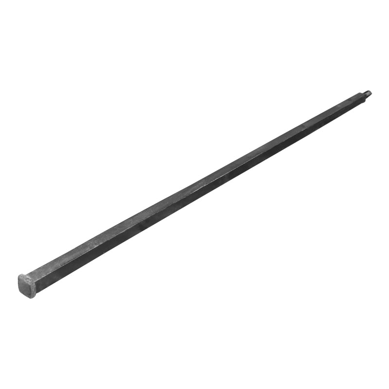 Négyzetes tárcsatengely lengyel fűkaszához 36x36 mm, hossz 1850 mm, M29 menettel, C+F kivitelben