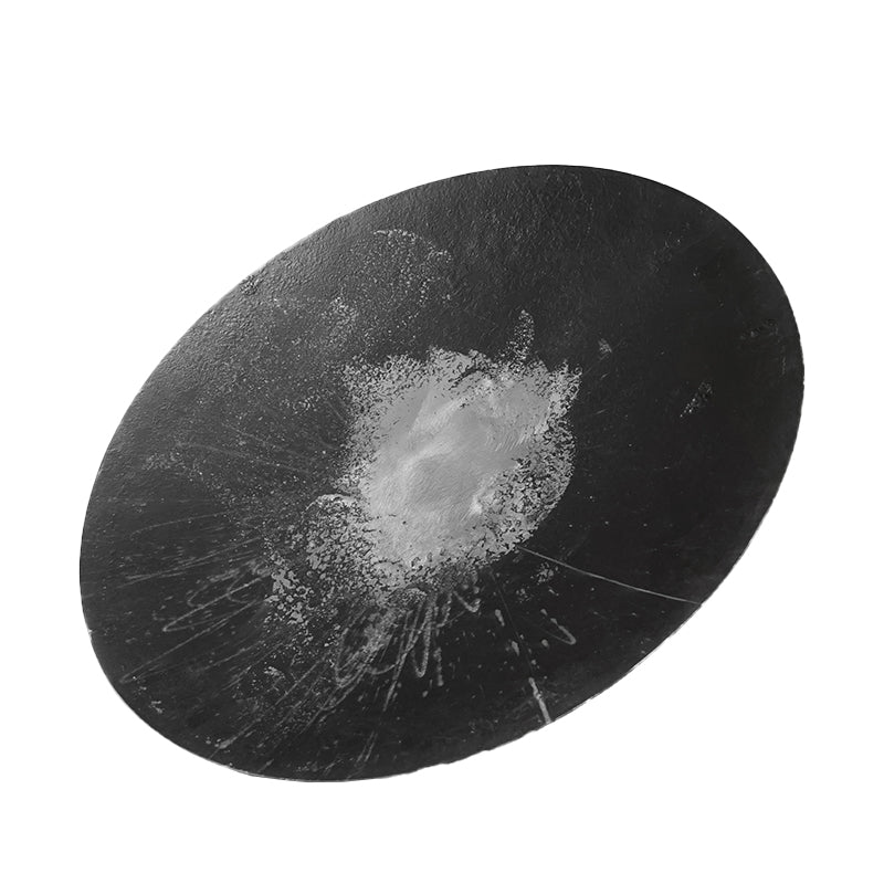 Grilltárcsa fedél, acél, 460 mm átmérő, három lábbal és fogantyúval