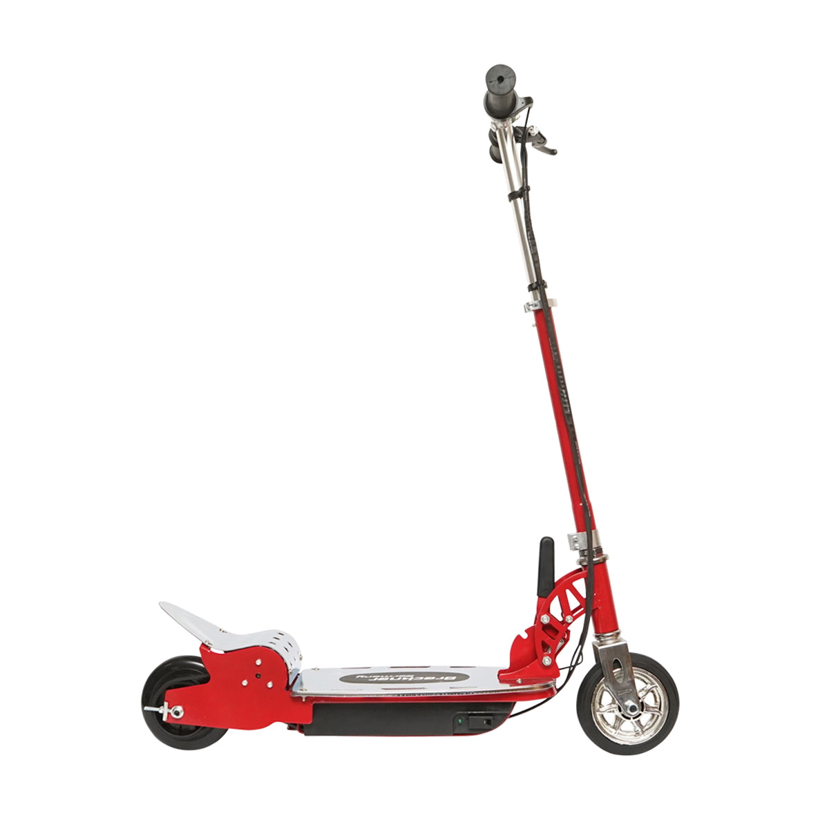 Elektromos roller gyerekeknek, piros, 140W, 24V, 4.5Ah, max. teherbírás 75 kg, max. sebesség 13 km/h, Breckner Germany