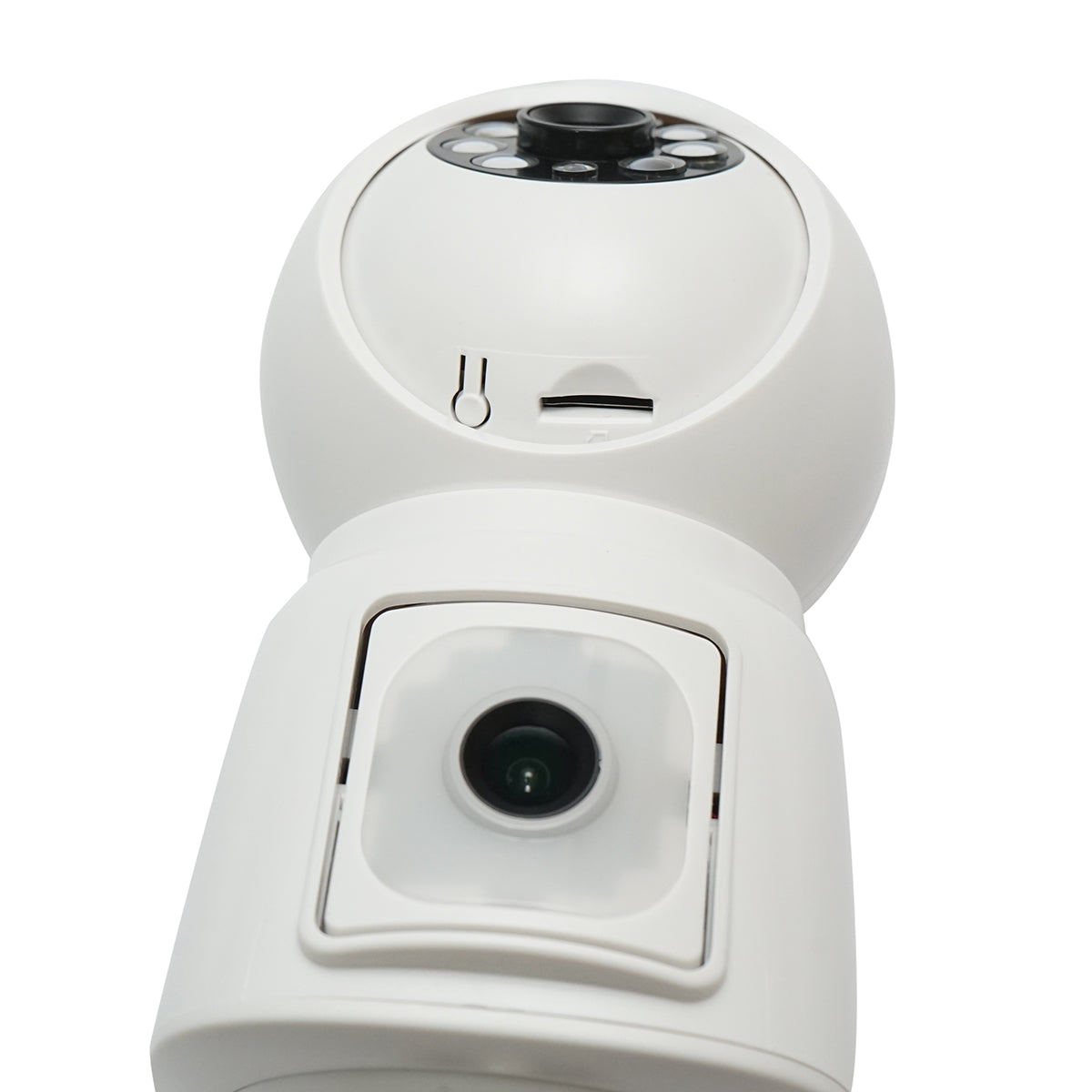 Felügyeleti kamera, 4 MP, 7.6W napelemmel, 18650 mAh akkumulátor, 4G SIM, 360° PTZ, 64 GB memóriakártyával, PIR mozgásérzékelő, iCSee alkalmazás