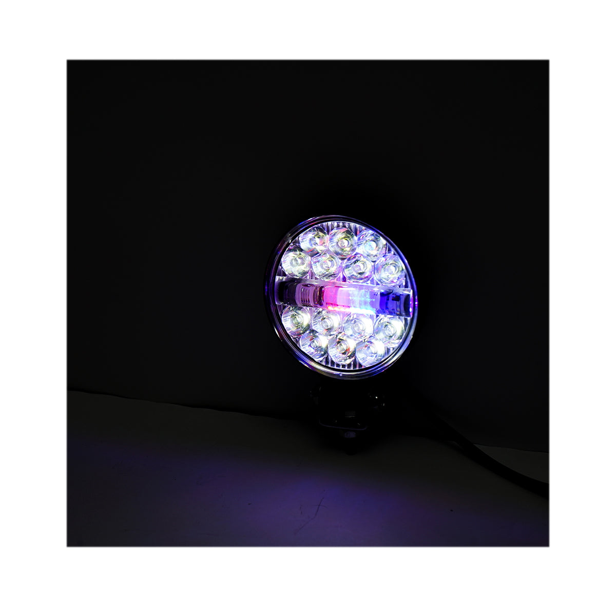 Kombinált reflektor, 24 LED, 9–80V, 6500K, IP67, Breckner Germany