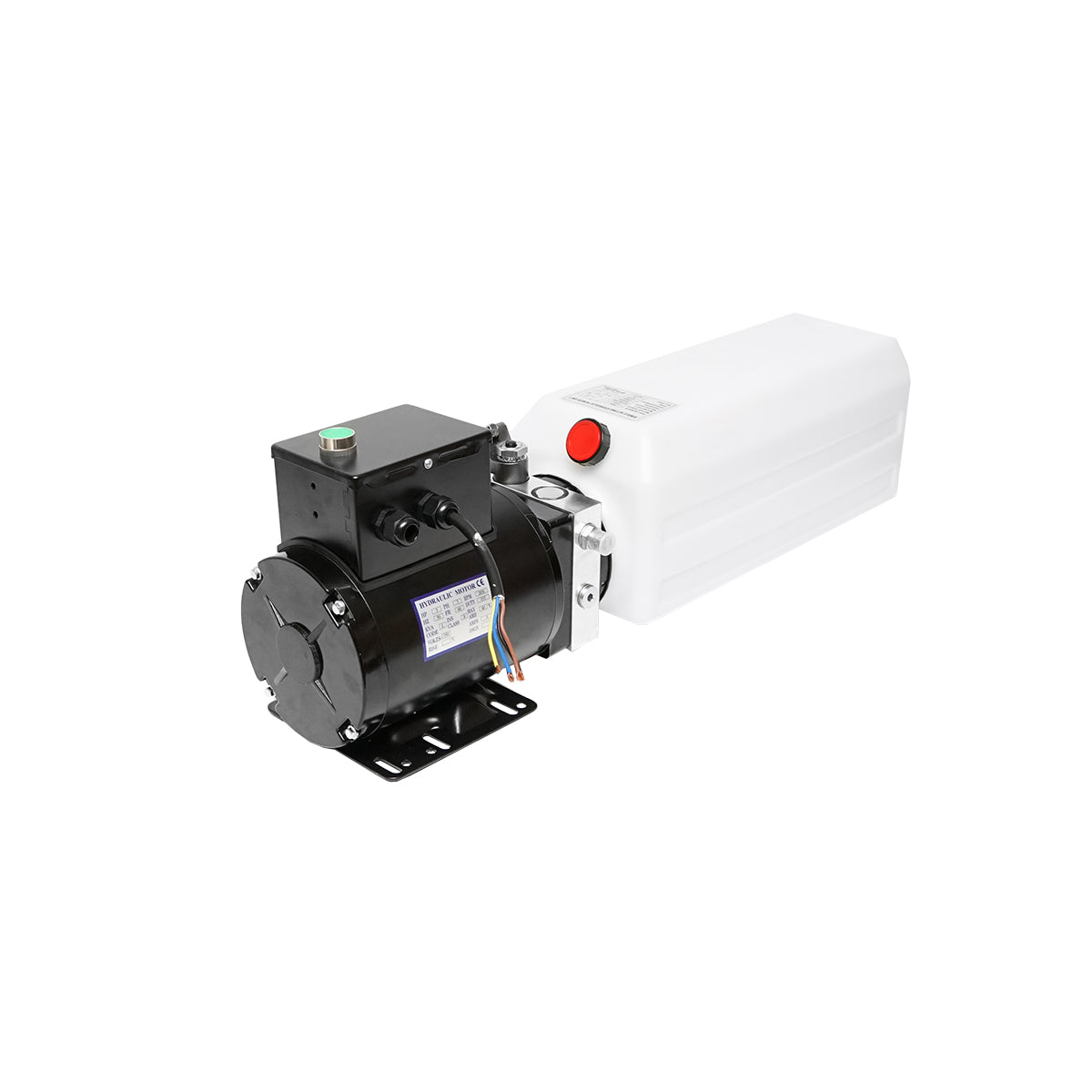 Billenőszivattyú 380V/50Hz, 2,2 kW, 170 bar nyomás, 10 literes műanyag tartállyal, Breckner Germany