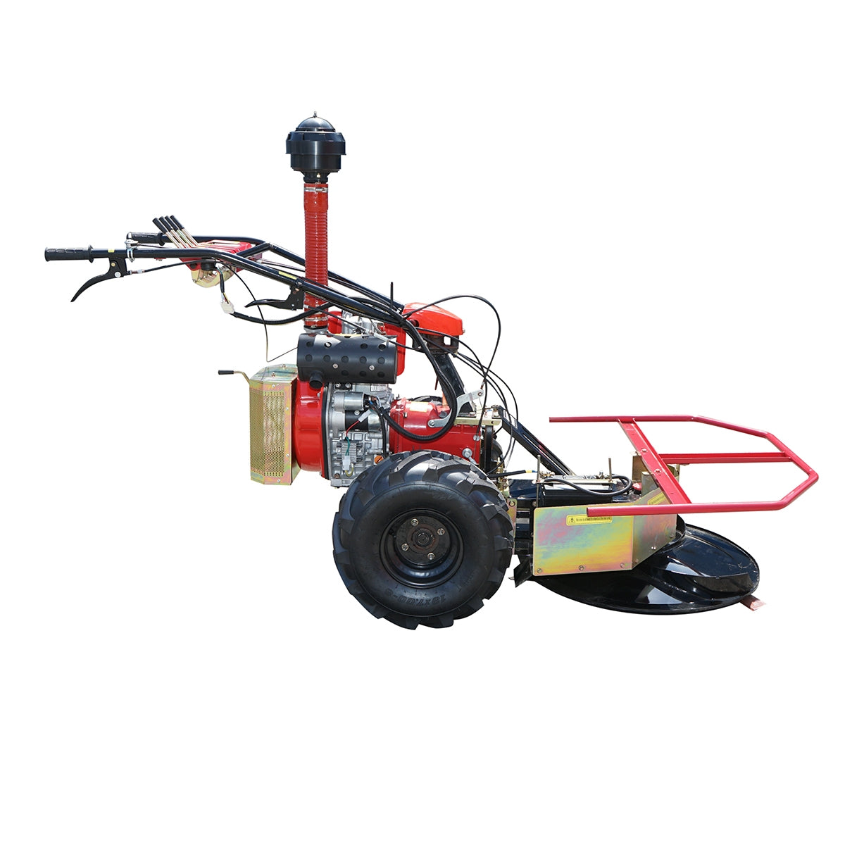 ROTÁCIÓS FŰNYÍRÓ 950MM DÍZELMOTORRAL ÉS ELEKTROMOS INDÍTÁSSAL 1850X880X860MM THOR