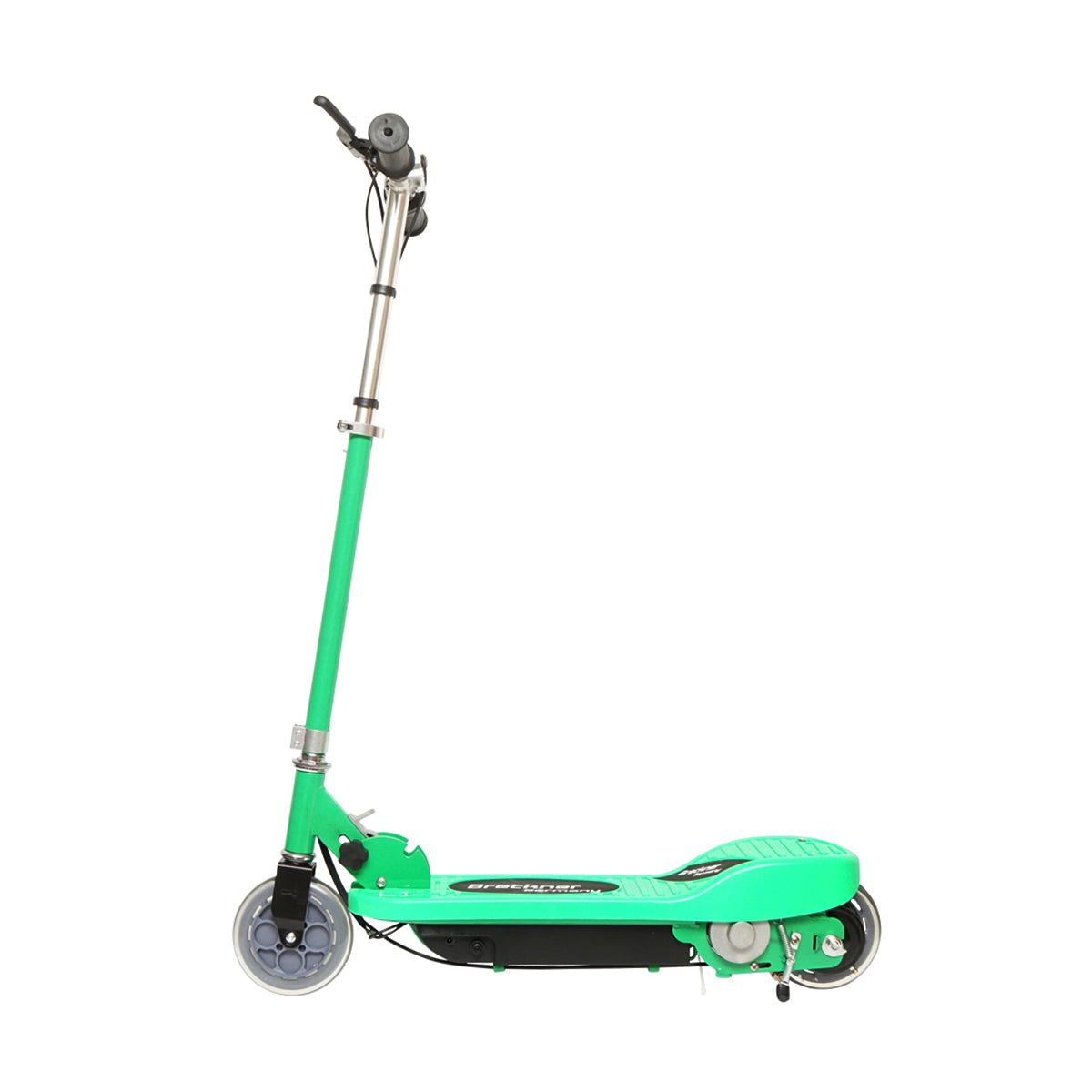Elektromos roller gyerekeknek, zöld, 120W, 24V, 4.5Ah, max. teherbírás 65 kg, max. sebesség 12 km/h, Breckner Germany