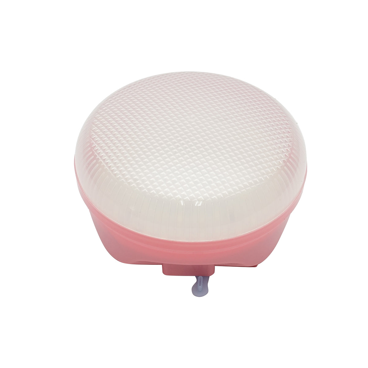 LED lámpa 200W, napelemmel és 2400 mAh akkumulátorral, rózsaszín