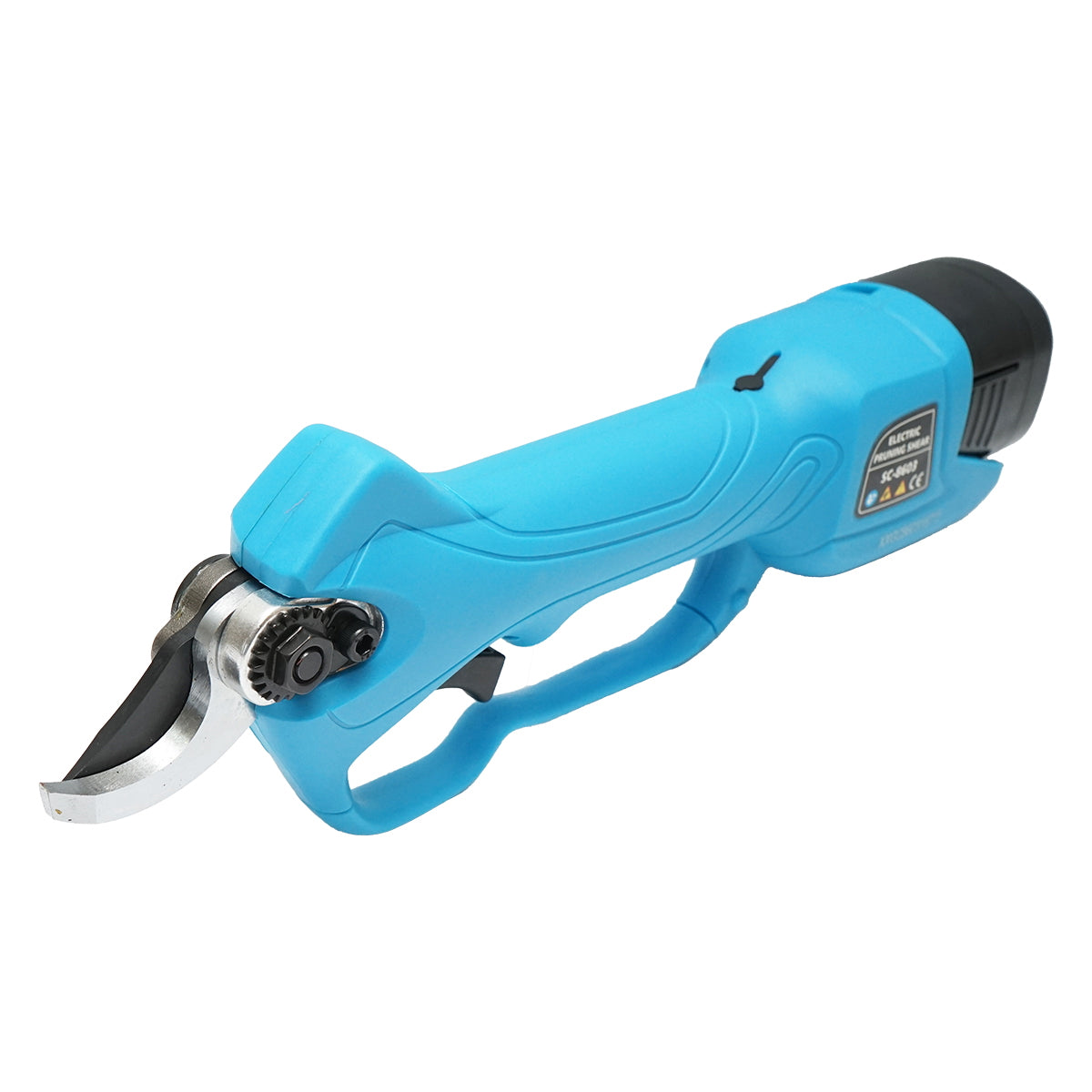 ELEKTROMOS KERTI OLLÓ 850W 2 LI-ION AKKUMULÁTORRAL ÁTMÉRŐ 0-28MM, 16,8V