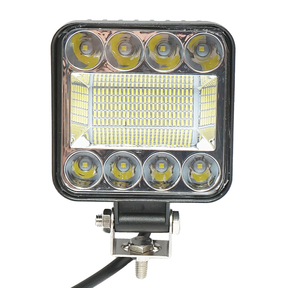 LED munkalámpa, 128 LED, 9–80V, 6500K, 103×48×103 mm, IP67, Breckner Germany