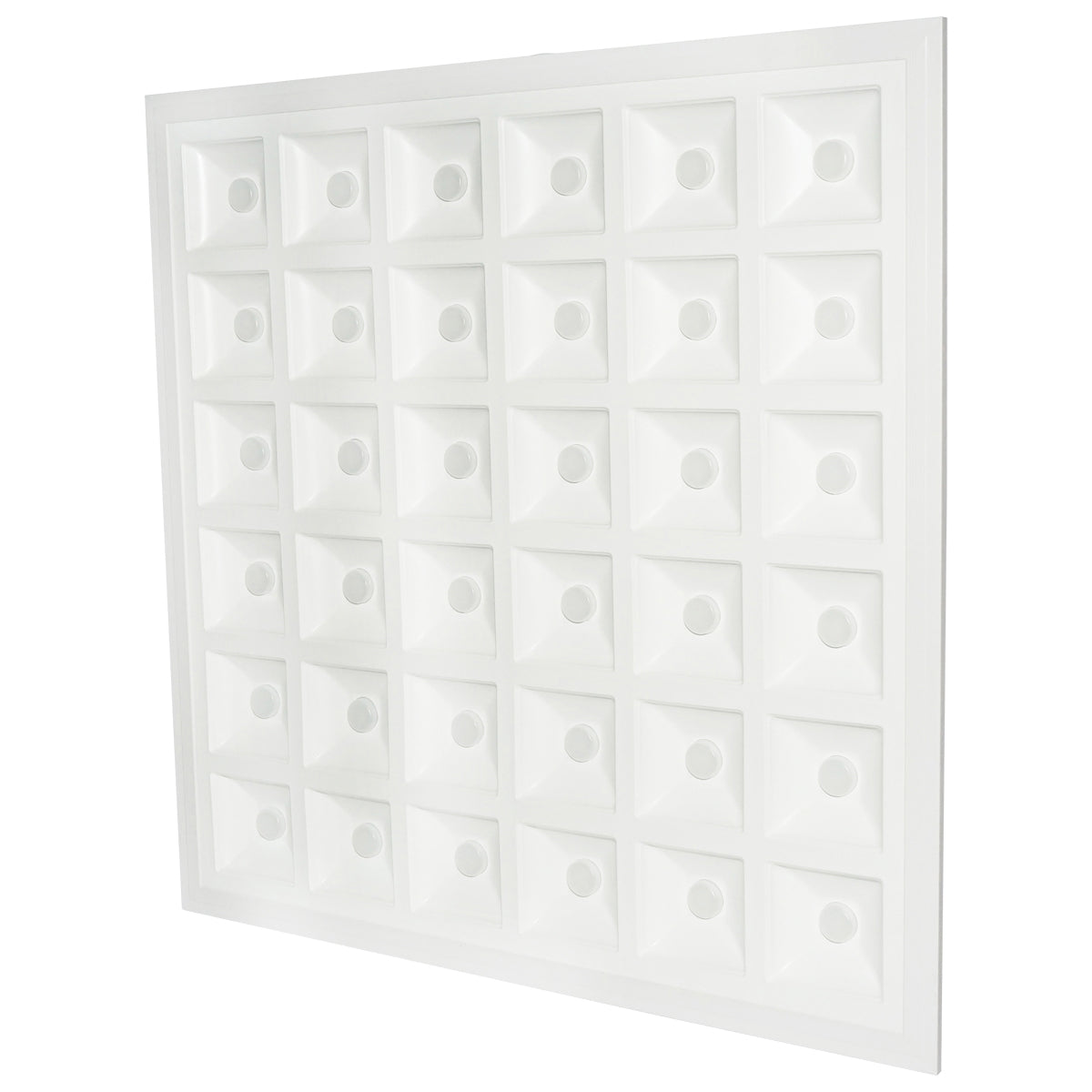 Panel 144 db 2835 LED chippel, alumínium tartóval, 48W, 595x595x20 mm, Breckner Germany