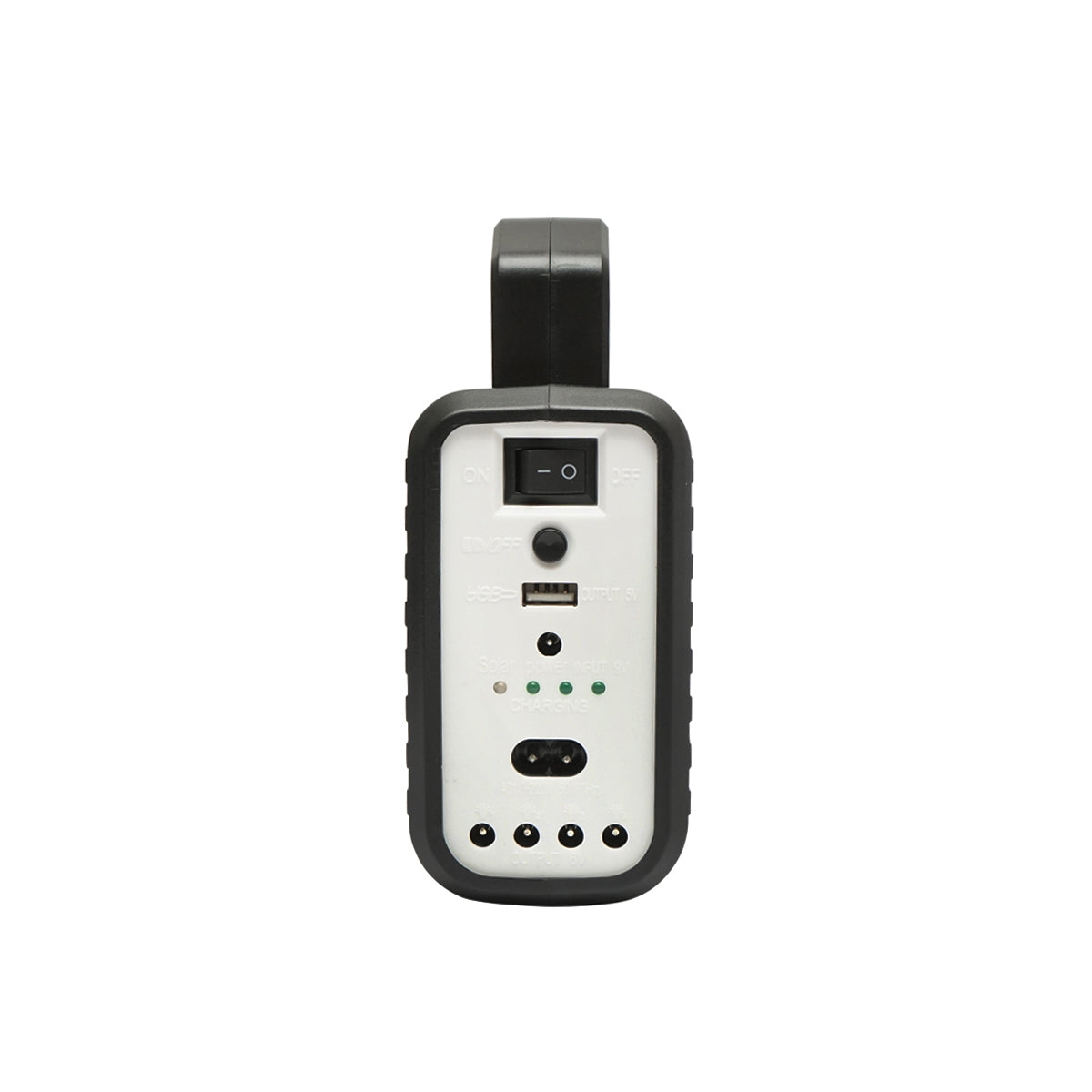 Hordozható LED világítási készlet 3 izzóval/projektorral, napelemmel, FM rádióval, MP3-mal és 4500 mAh akkumulátorral, horgászathoz, kempingezéshez, GD-8028COB