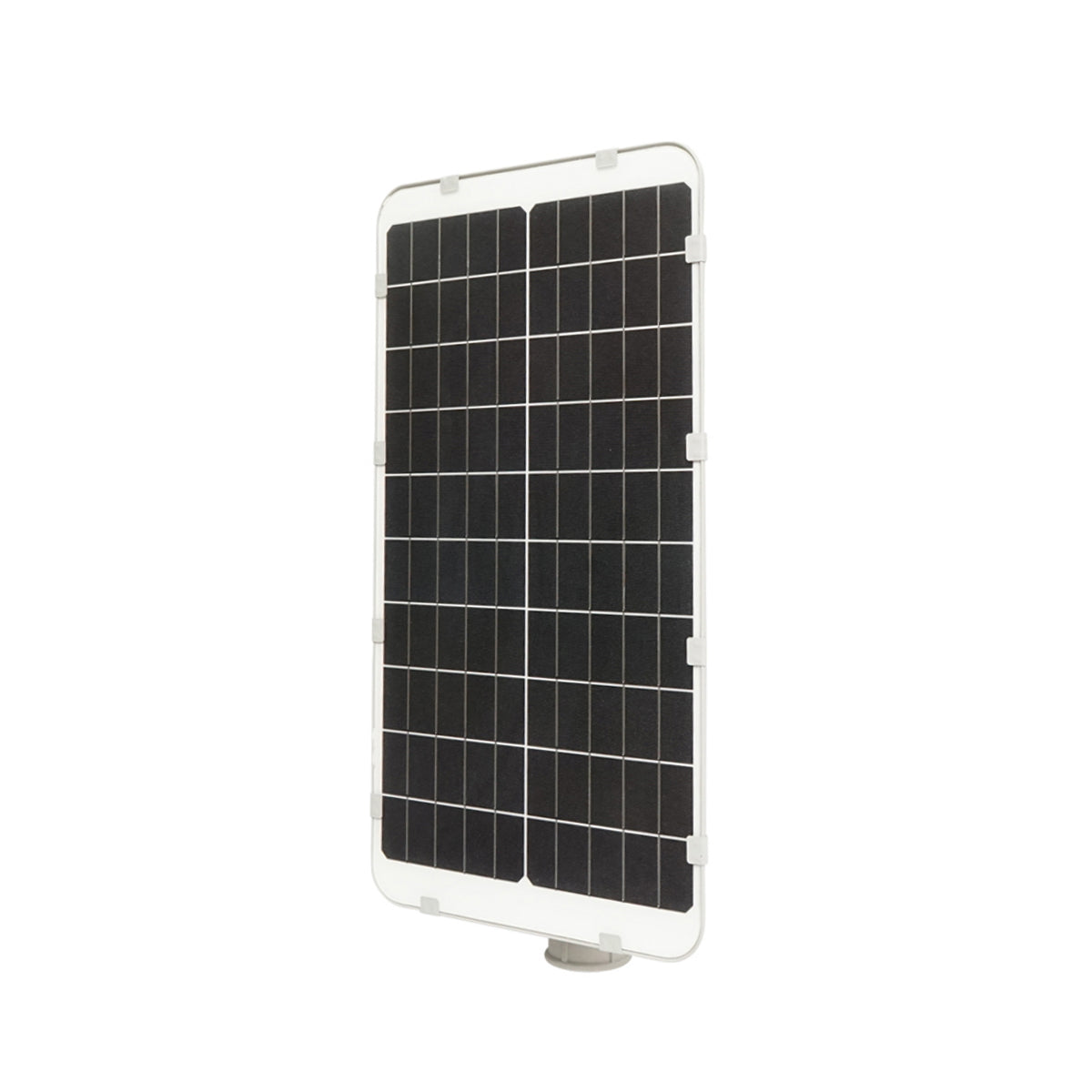 Napelemes LED utcai világítótest 180W, 6500K, IP65, napelemmel, mozgásérzékelővel és oszlopra szereléssel, Breckner Germany