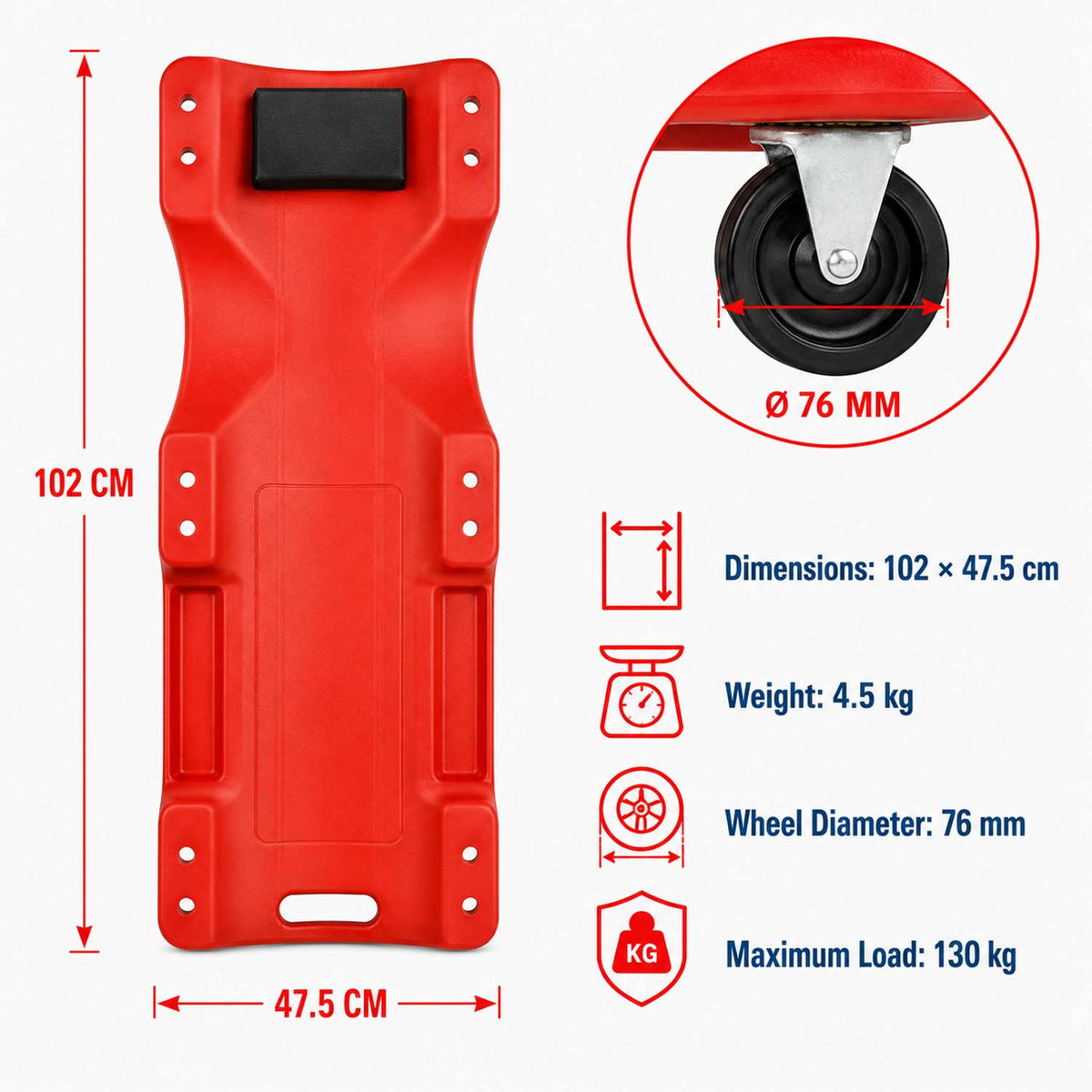 Mechanikus gurulós aláfekvő GEBO TOOLS