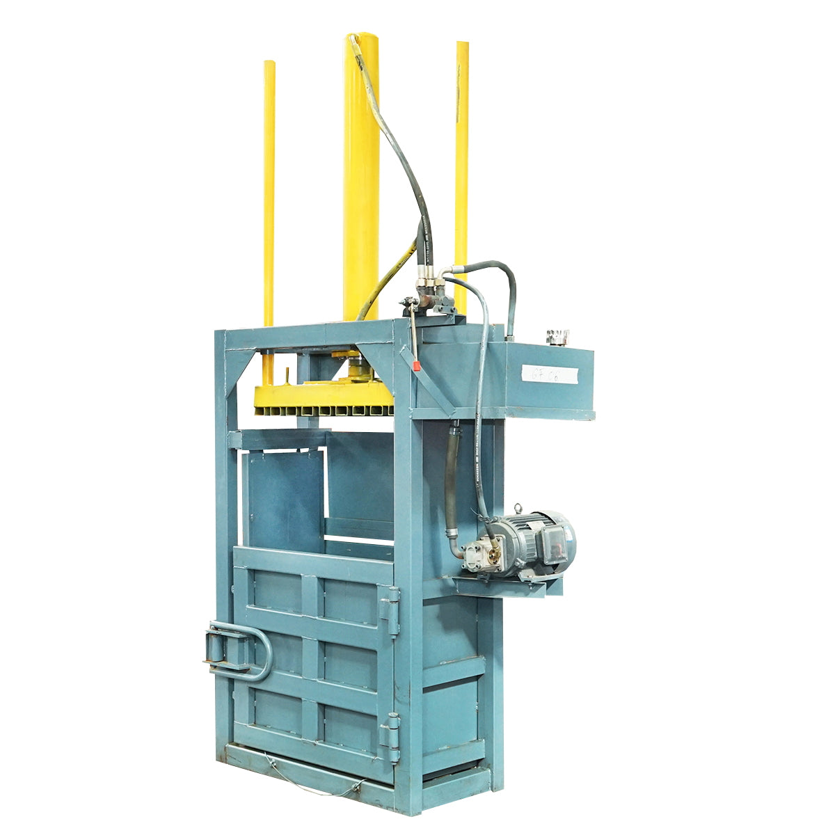 Kartondaráló présgép, 380V / 7,5kW, 60–100 kg kapacitás, 1000 mm dugattyúhossz