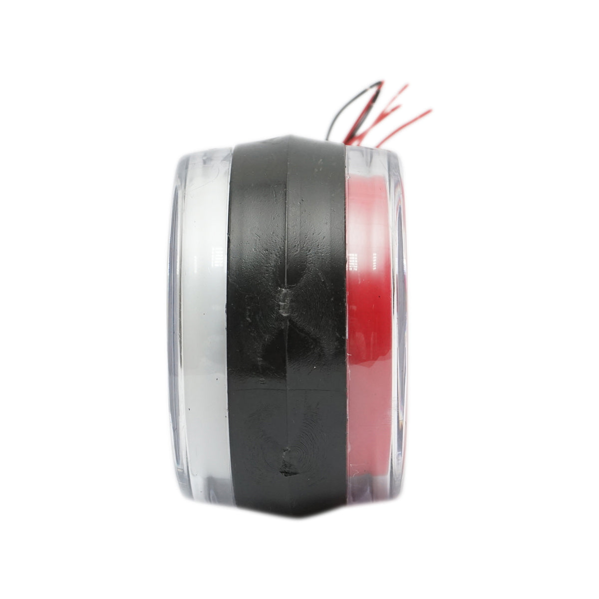 Tükörre szerelhető LED helyzetjelző lámpa, 12/24V, piros/fehér, FR0332RW, Breckner Germany