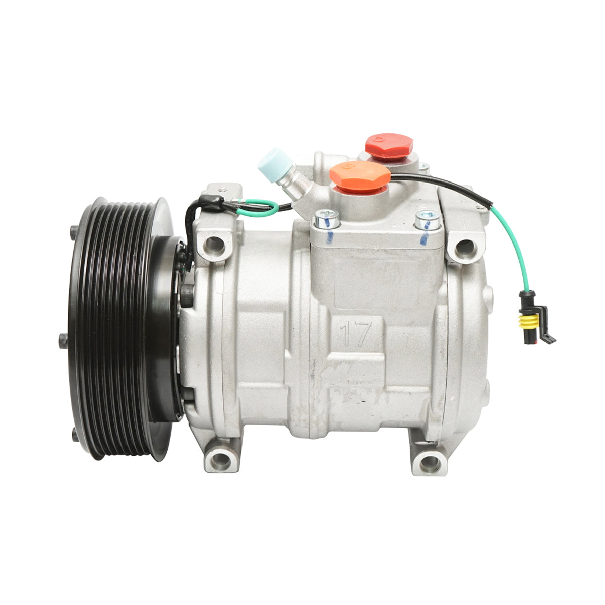 Klímakompresszor A/C John Deere-hez, OEM AT168543, AT172975, 447100-9794, ACP776000S, 8FK351106-641