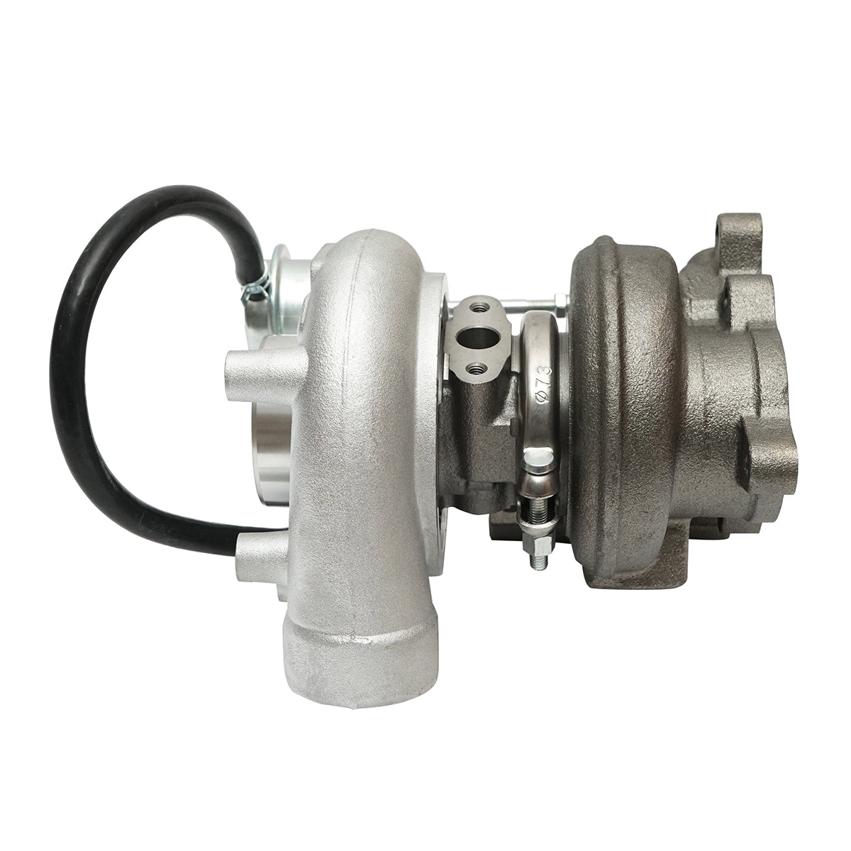Turbófeltöltő Bobcat, Kubota, Mitsubishi motorokhoz (A47G-T, V3800 DI-T, V3800-DI-T-E2CB-BC-1), OEM kód: 1E153-17013, 49189-00940