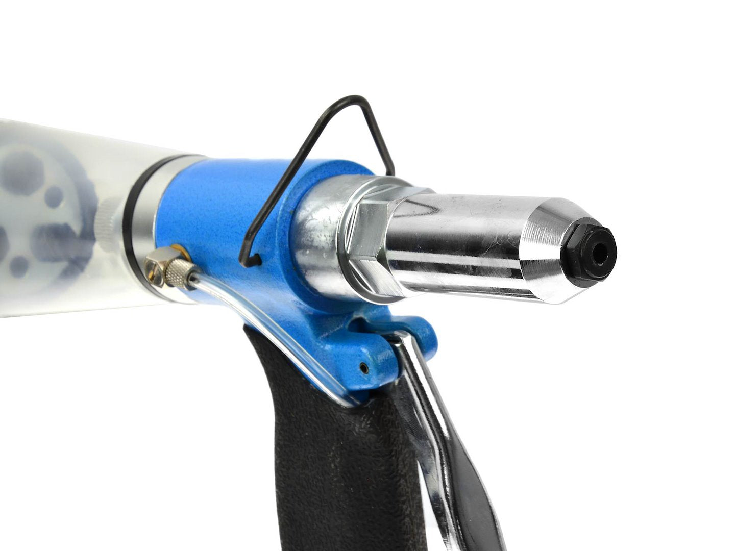 PNEUMATIKUS SZEGECSELŐ PISZTOLY AUTOMATIKUS ELSZÍVÁSSAL 2.4-6.4 MM GEKO