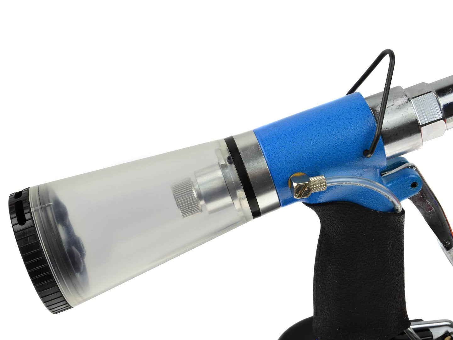 PNEUMATIKUS SZEGECSELŐ PISZTOLY AUTOMATIKUS ELSZÍVÁSSAL 2.4-6.4 MM GEKO